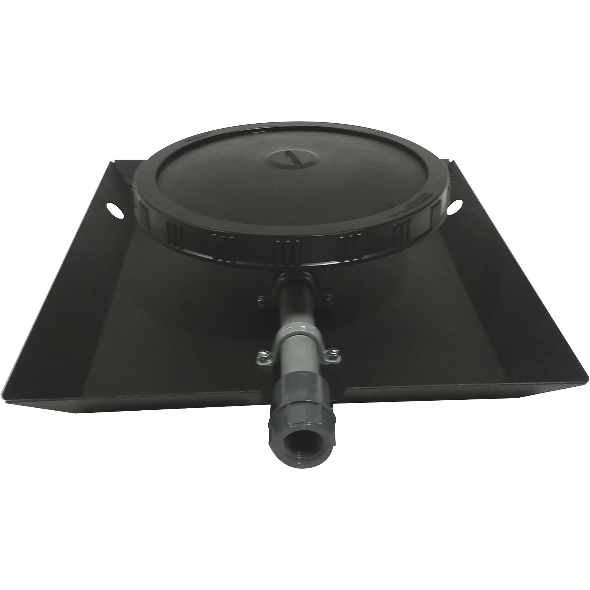 Outdoor Water Solutions Rubber Membrane Single Diffuser with Steel Base, 15in. x 15in. x 5in., Model# ARS0390